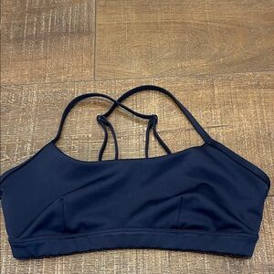 ALO Yoga Dark Blue Sports Bra